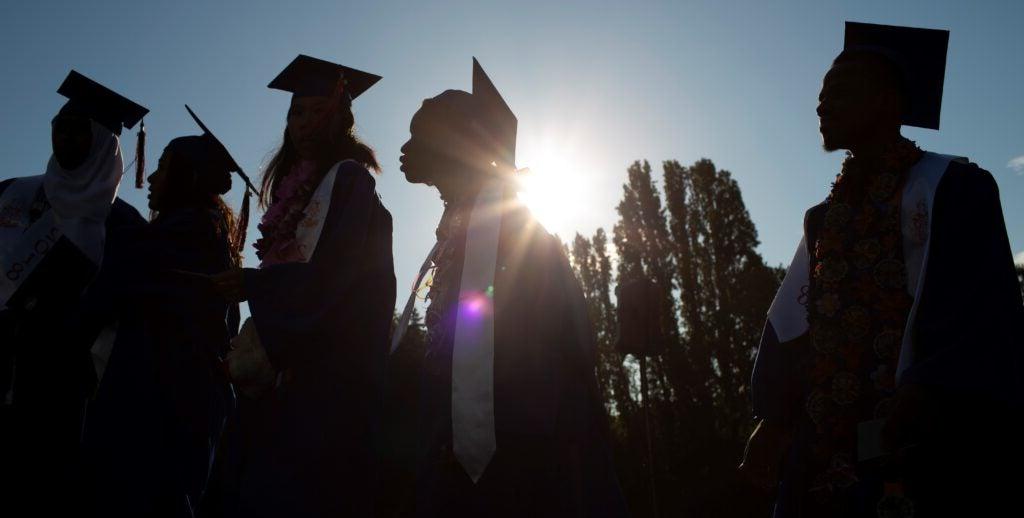 Graduates in Silhouette