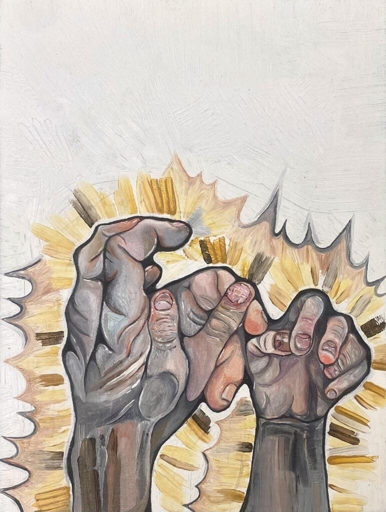 Olivia Shaer, 12th Grade, "One Hand, Three Times"