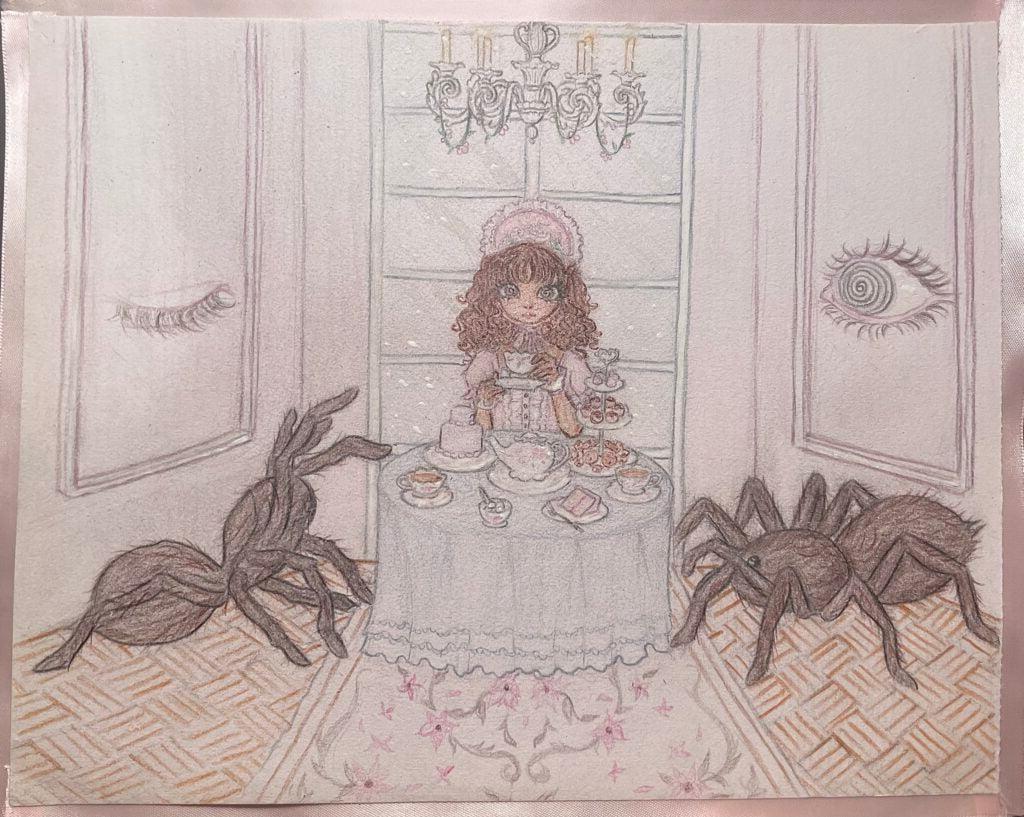 Sylvie Roberts, 10th Grade, "Afternoon Tea"