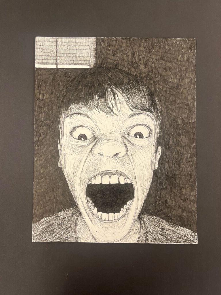 Alex Towers, 10th Grade, "Claustrophobic Alone"