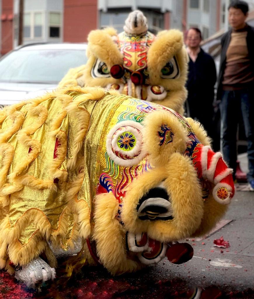 Phie Volckmann, 11th Grade, "舞獅 - Lion Dancers"